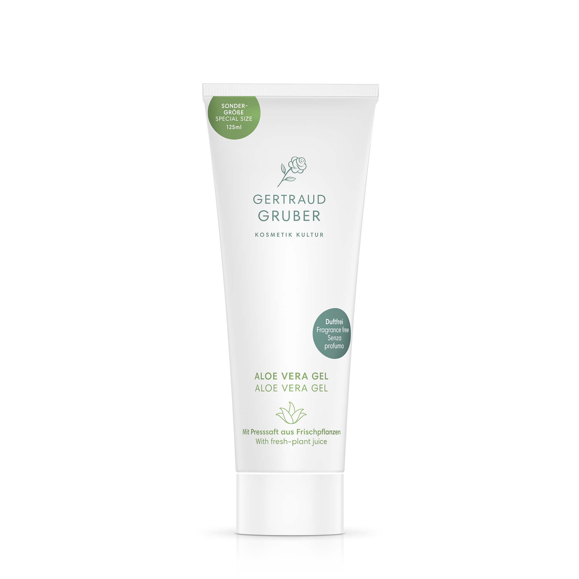 ALOE VERA GEL DUFTFREI Sondergröße 125ml